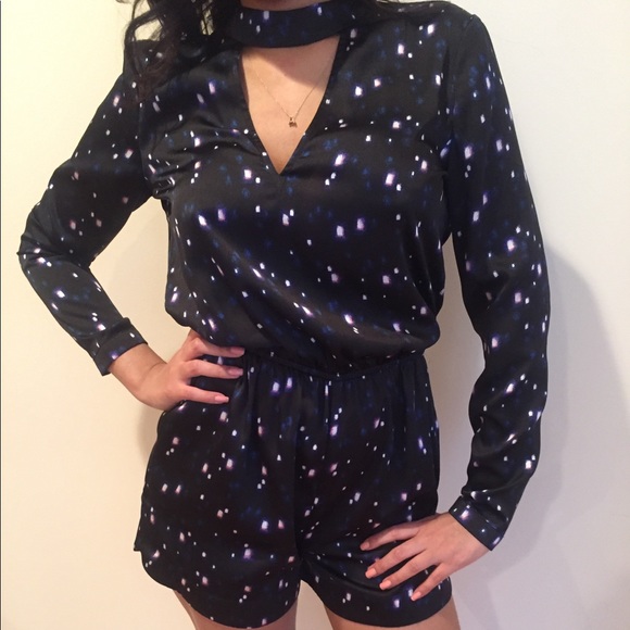 Guess Other - Guess Long Sleeve Galaxy Romper XS